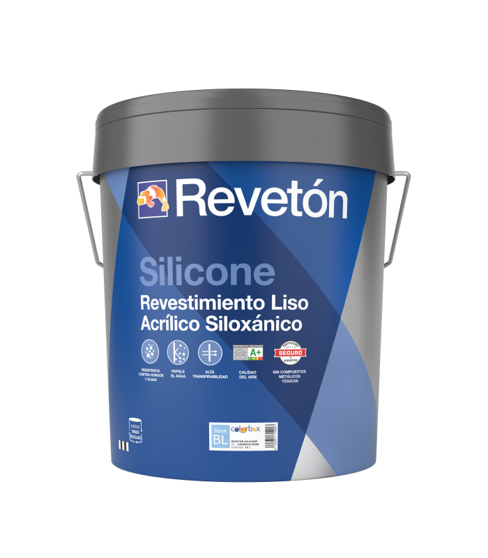 REVETÓN SILICONE BLANCO/BASE BL 15LT